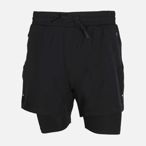 MEN FITNESS DOUBLE LAYER SHORTS