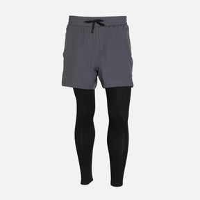MEN FITNESS DOUBLE LAYER PANTS