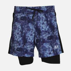 MEN FITNESS DOUBLE LAYER SHORTS