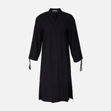 WOMEN WOVEN MIDI DRESS