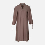 WOMEN WOVEN MIDI DRESS