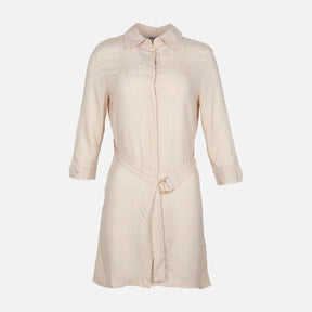 WOMEN WOVEN SHIRT DRESS