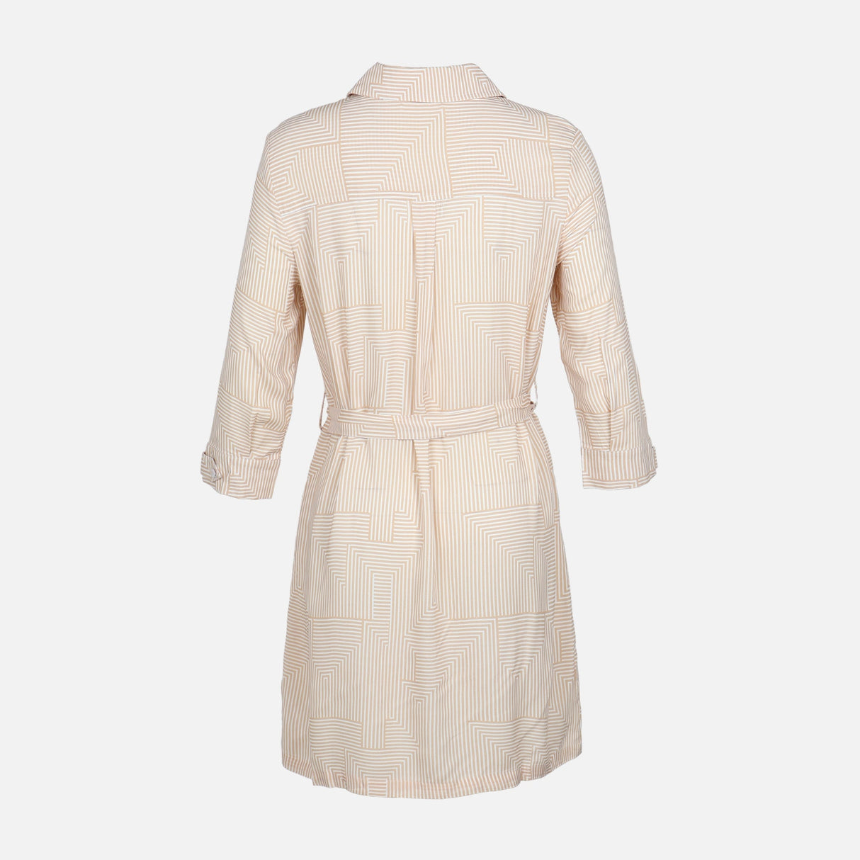 WOMEN WOVEN SHIRT DRESS