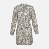WOMEN WOVEN SHIRT DRESS