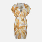 WOMEN WOVEN MIDI DRESS