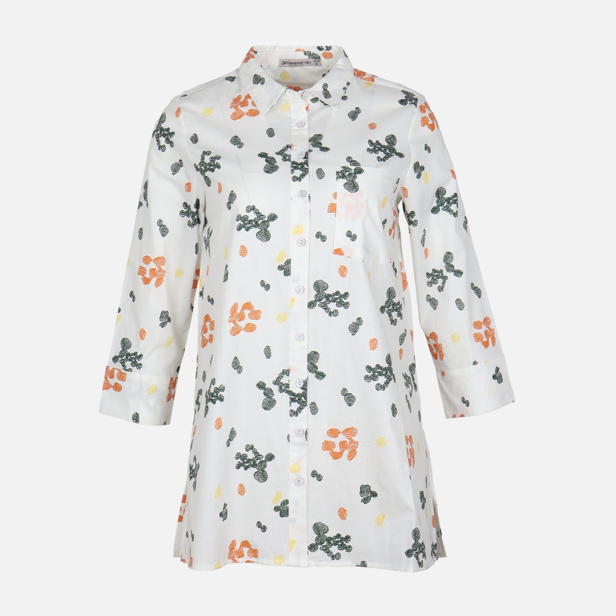 WOMEN PRINTED LONG SHIRT