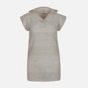 WOMEN LACE HOODED TOP