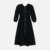 WOMEN SHORT SLEEVE LONG DRESS