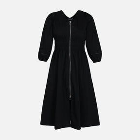 WOMEN SHORT SLEEVE LONG DRESS