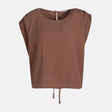 WOMEN SLEEVE LESS LOOSE TOP