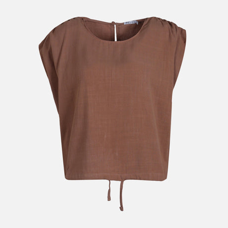 WOMEN SLEEVE LESS LOOSE TOP