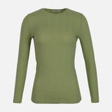 WOMEN 3/4 SLEEVE BASIC TOP