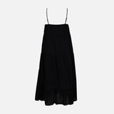 WOMEN SLEEVE LESS LONG DRESS