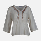 WOMEN DEEP NECK TOP