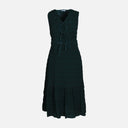 WOMEN SLEEVE LESS LONG DRESS