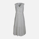 WOMEN SLEEVE LESS LONG DRESS