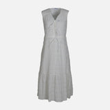 WOMEN SLEEVE LESS LONG DRESS