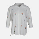 WOMEN EMB LONG SHIRT