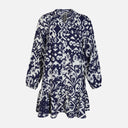 WOMEN LONG SLEEVE MIDI DRESS