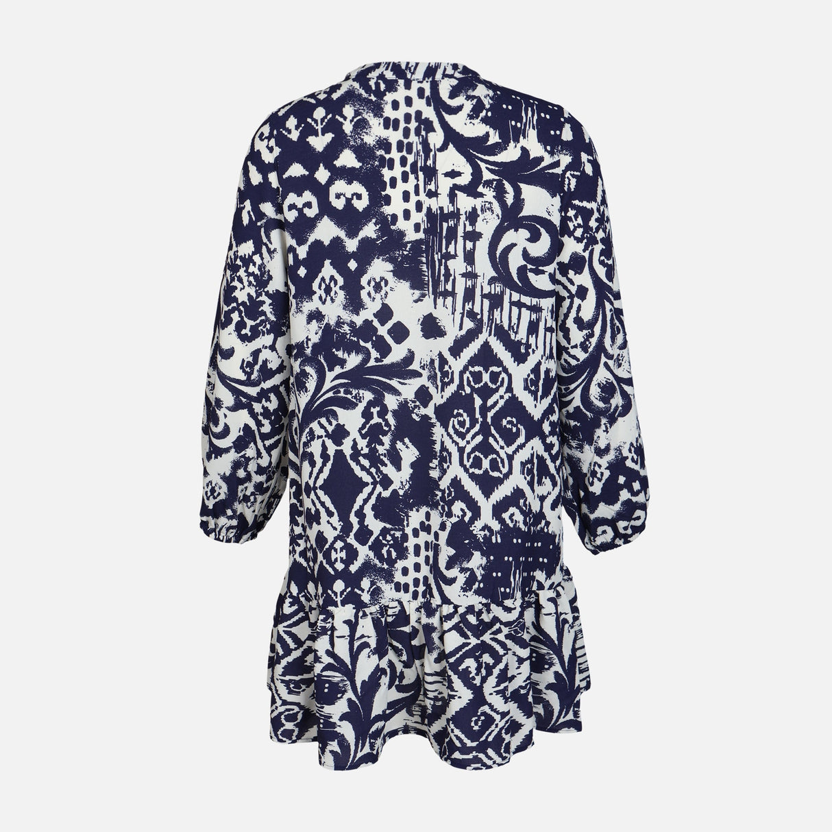 WOMEN LONG SLEEVE MIDI DRESS