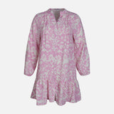 WOMEN LONG SLEEVE MIDI DRESS