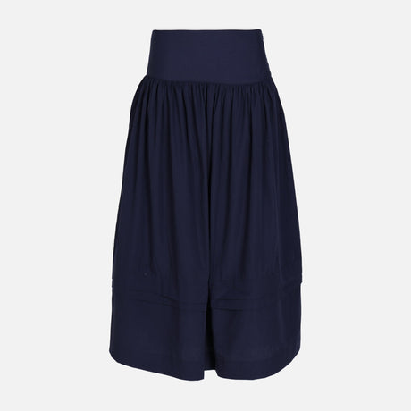 WOMEN WOVEN ANKLE SKIRT