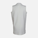 WOMEN SLEEVE LESS LONG BLAZER