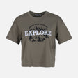 WOMEN CROPPED TEE