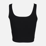 WOMEN RIB CROPPED TANK TOP