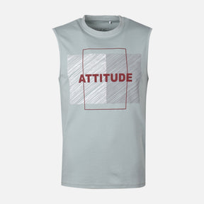 MEN VEST ROUND NECK REGULAR FIT