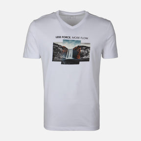 MEN T-SHIRT V-NECK REGULAR FIT