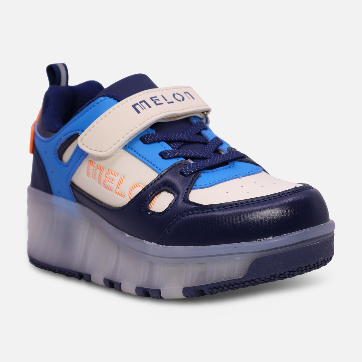 BOYS WHEELS VELCRO LIGHTING SHOES