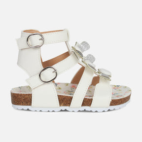 GIRLS CASUAL SLIP-ON SANDALS