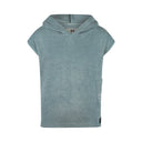 BOYS T-SHIRT SLEEVELESS WITH HOOD LOOSE FIT