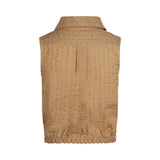 بلوزة بناتي بدون أكمام