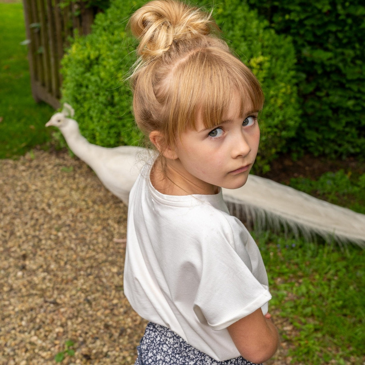 GIRLS T-SHIRT SS LOOSE FIT