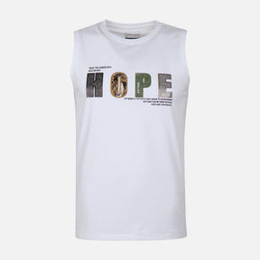 MEN VEST ROUND NECK REGULAR FIT