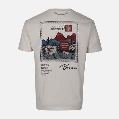 MEN T-SHIRT ROUND NECK