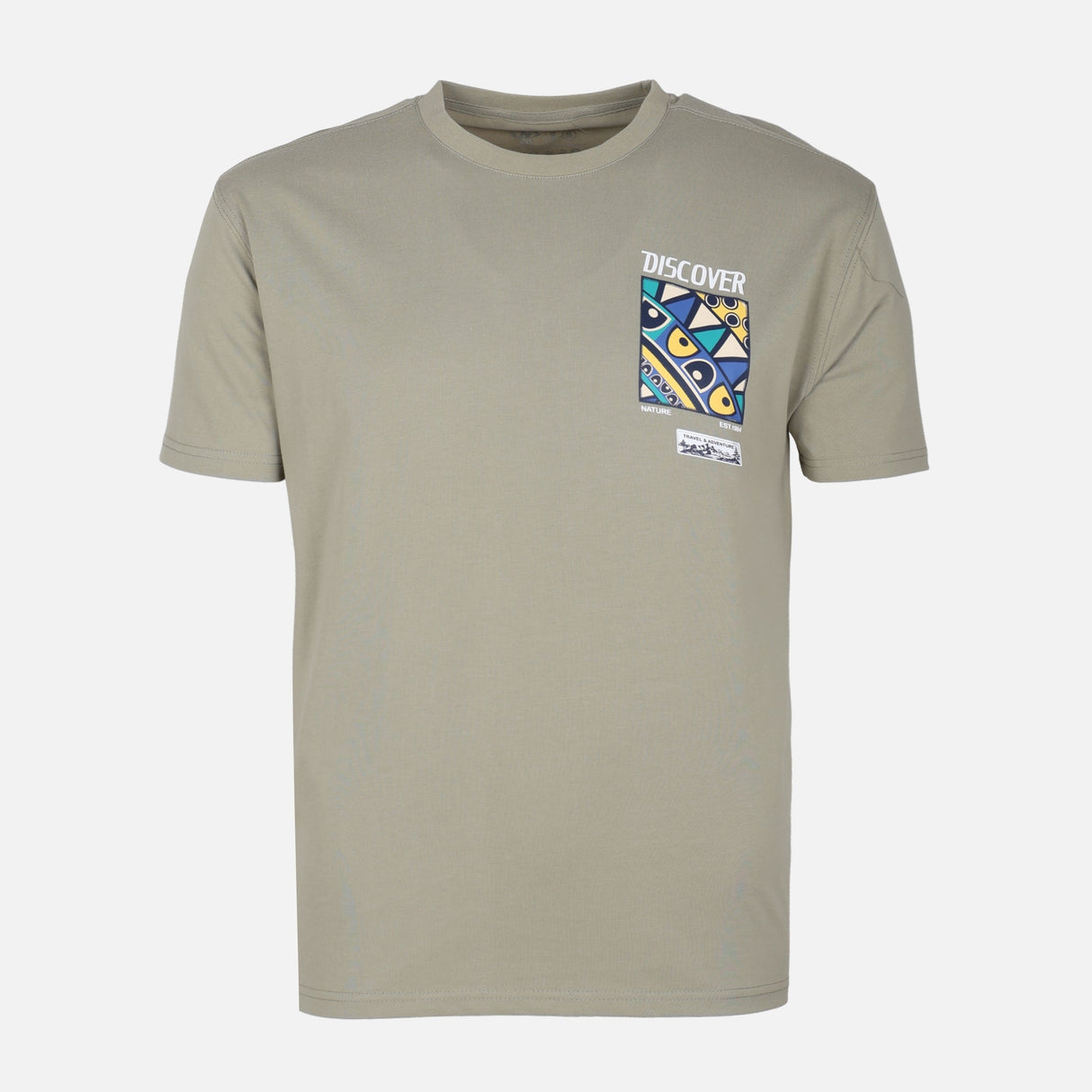 MEN T-SHIRT ROUND NECK