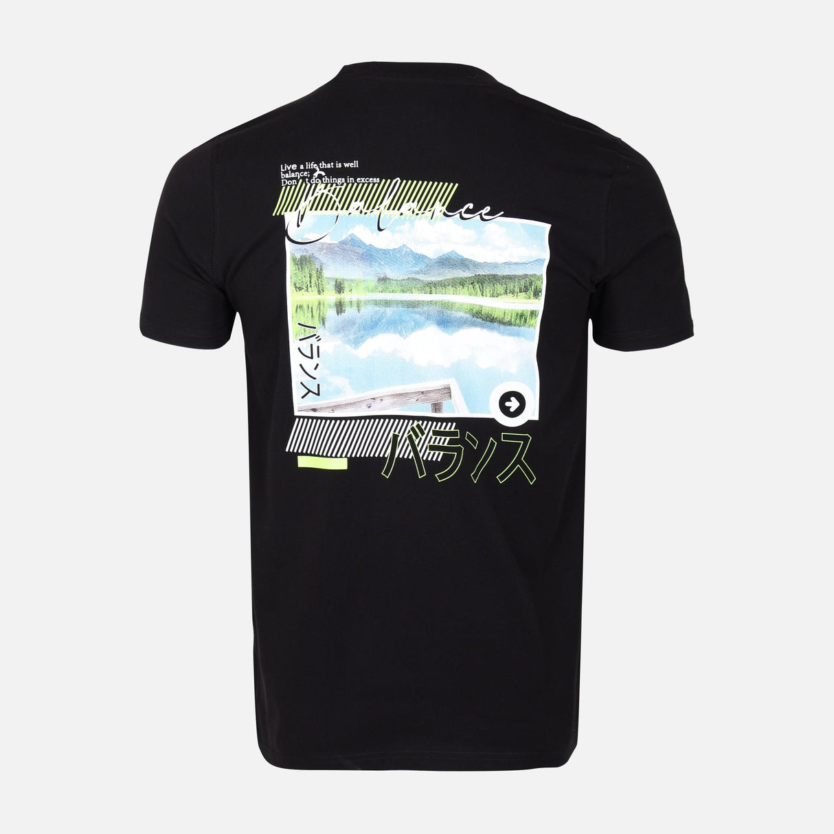 MEN T-SHIRT ROUND NECK