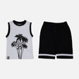 BOYS 2 PIECES SET VEST & BERMUDA