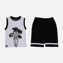 BOYS 2 PIECES SET VEST & BERMUDA