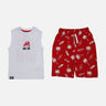 BOYS 2 PIECES SET VEST & BERMUDA