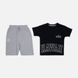 BOYS 2 PIECES SET T-SHIRT & BERMUDA
