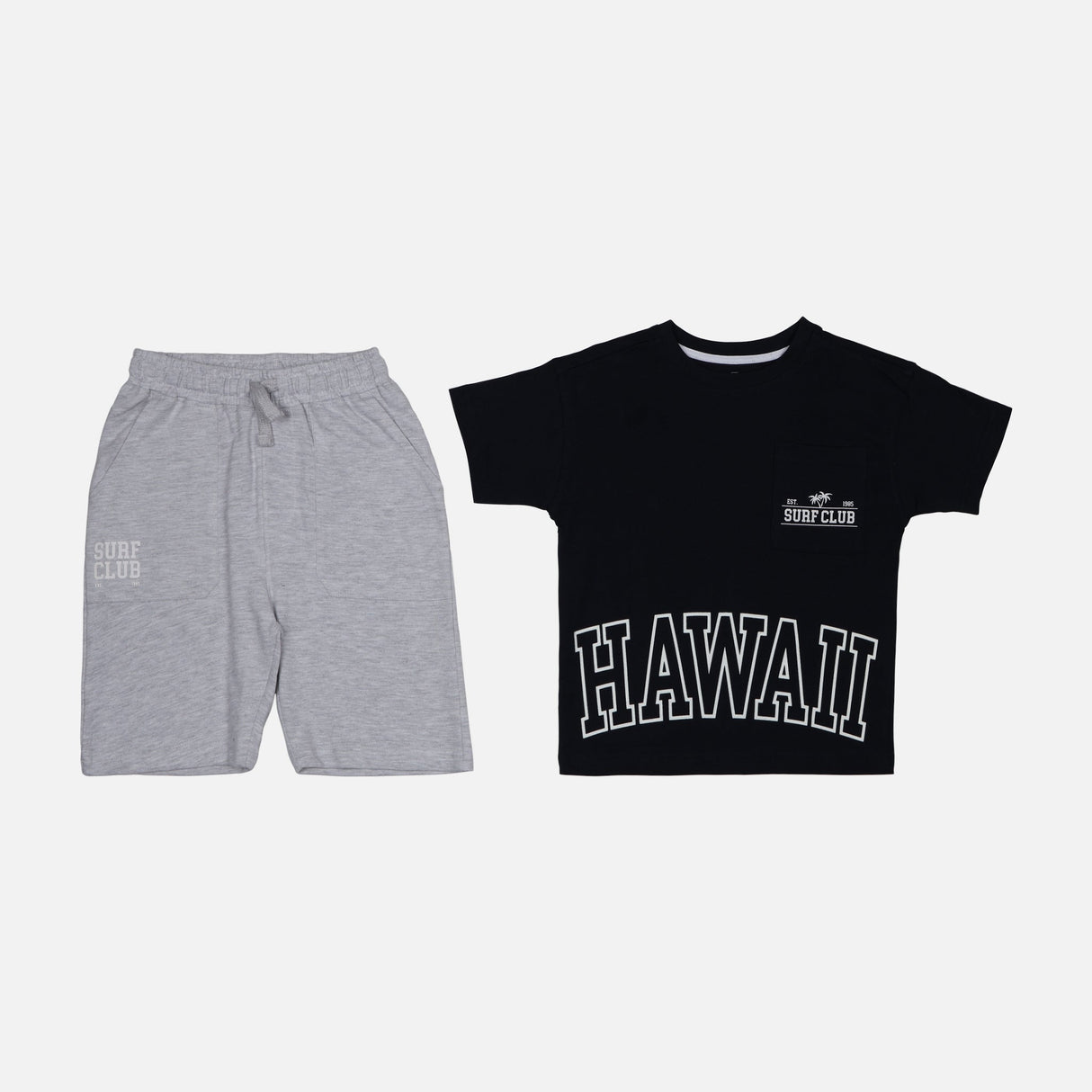 BOYS 2 PIECES SET T-SHIRT & BERMUDA