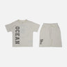 BOYS 2 PIECES SET T-SHIRT & BERMUDA