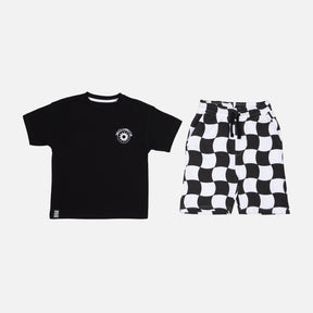 BOYS 2 PIECES SET T-SHIRT & BERMUDA