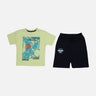 BOYS 2 PIECES SET T-SHIRT & BERMUDA