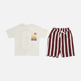 BOYS 2 PIECES SET T-SHIRT & BERMUDA
