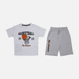 BOYS 2 PIECES SET T-SHIRT & BERMUDA
